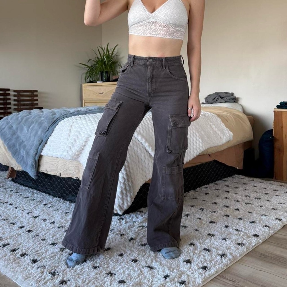 Cotton On Women's High Rise Jeans - Dark Brown